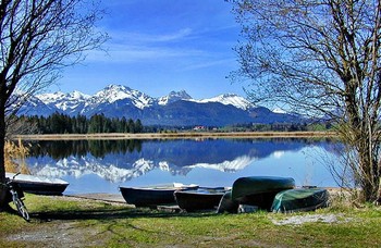 Lechbruck am See in der Region Allgäu